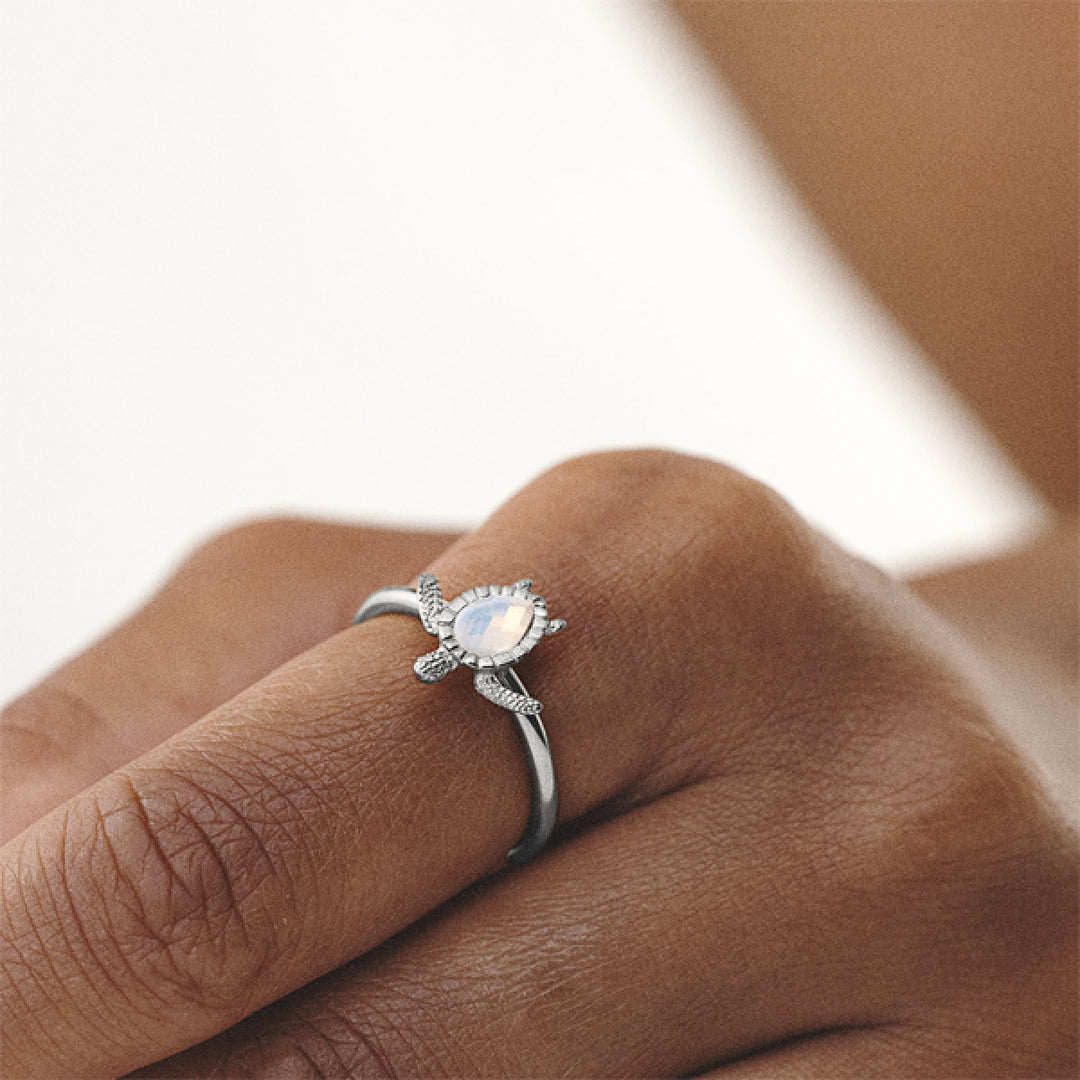 Paul Hewitt Turtle Ring White Breeze - PH-JE-2349