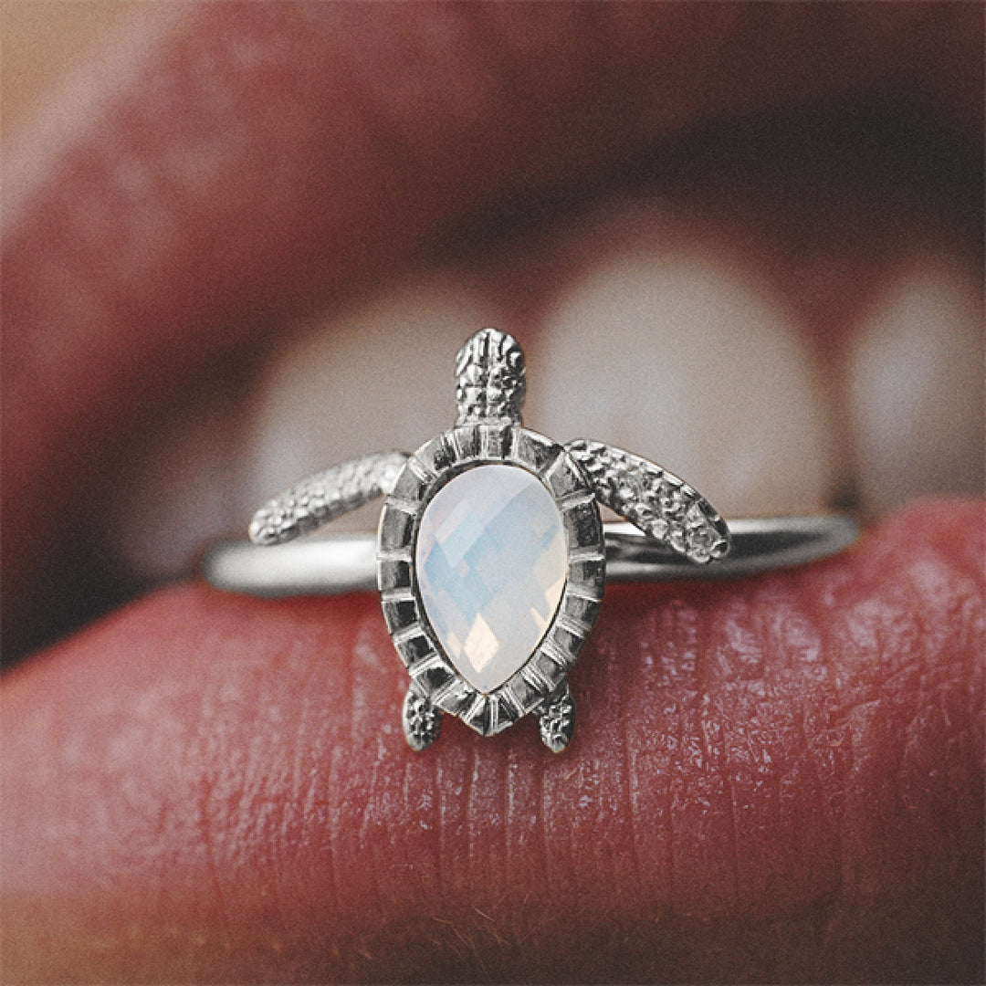 Paul Hewitt Turtle Ring White Breeze - PH-JE-2349