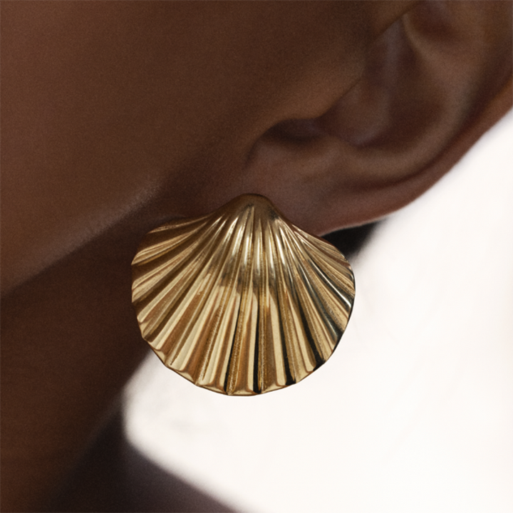 Paul Hewitt Scallop Big Ohrring - PH-JE-2406