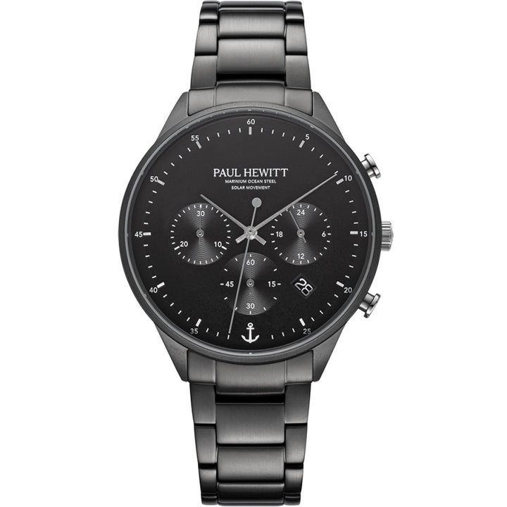 Paul Hewitt Chrono Gun Metal Schwarz - PH-W-0297