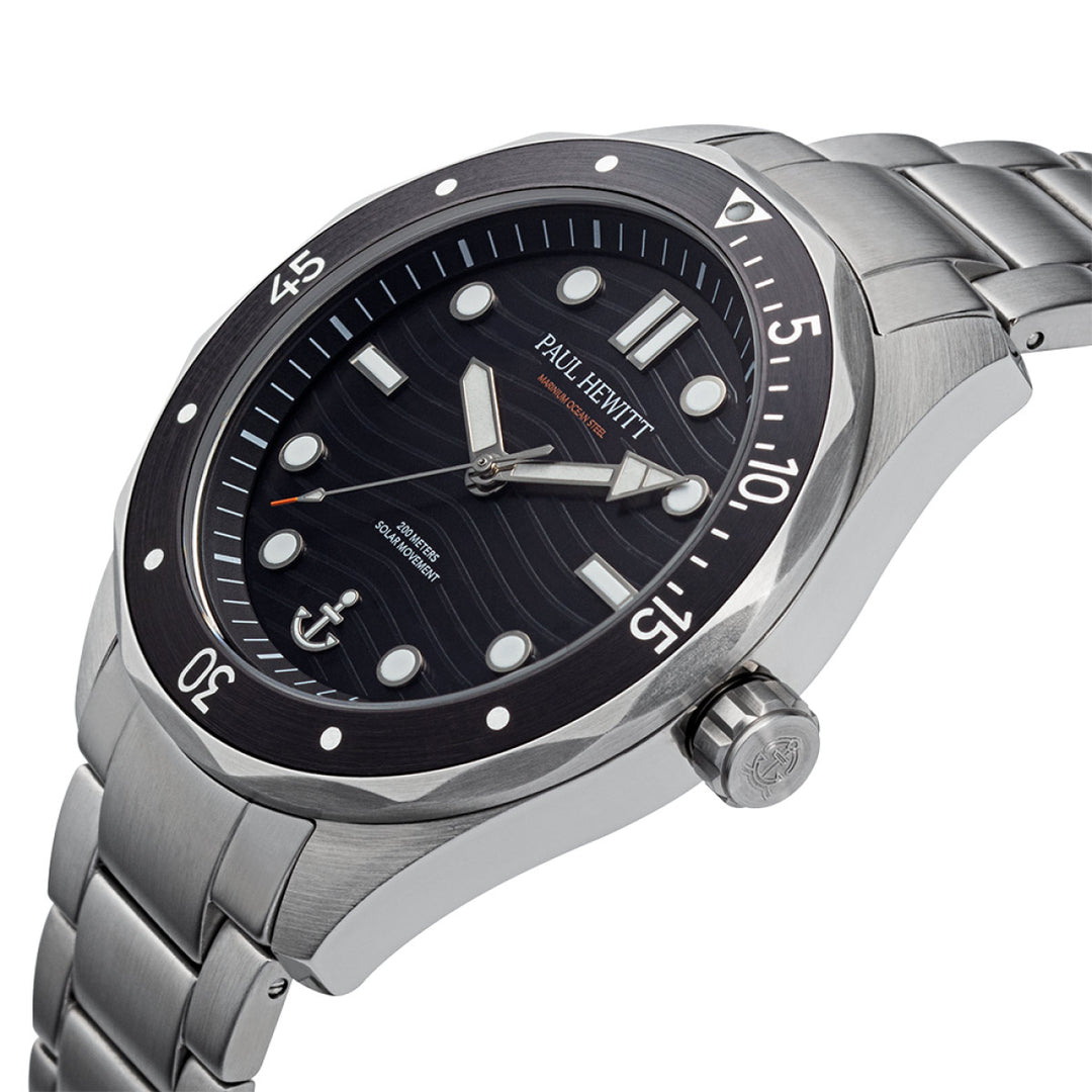 Paul Hewitt Ocean Diver Silber Schwarz - PH-W-0326