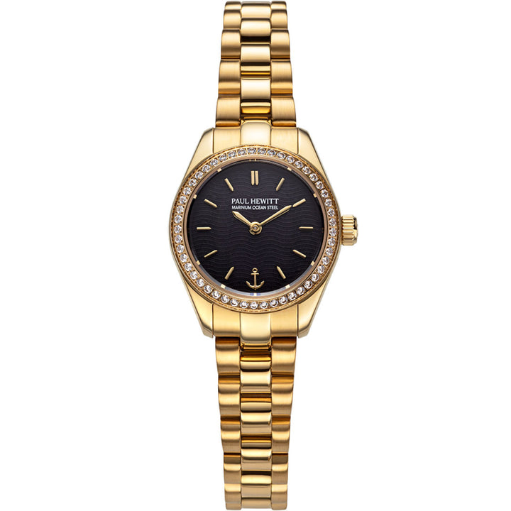 Paul Hewitt Petit Soleil Round Gold Schwarz - PH-W-1179