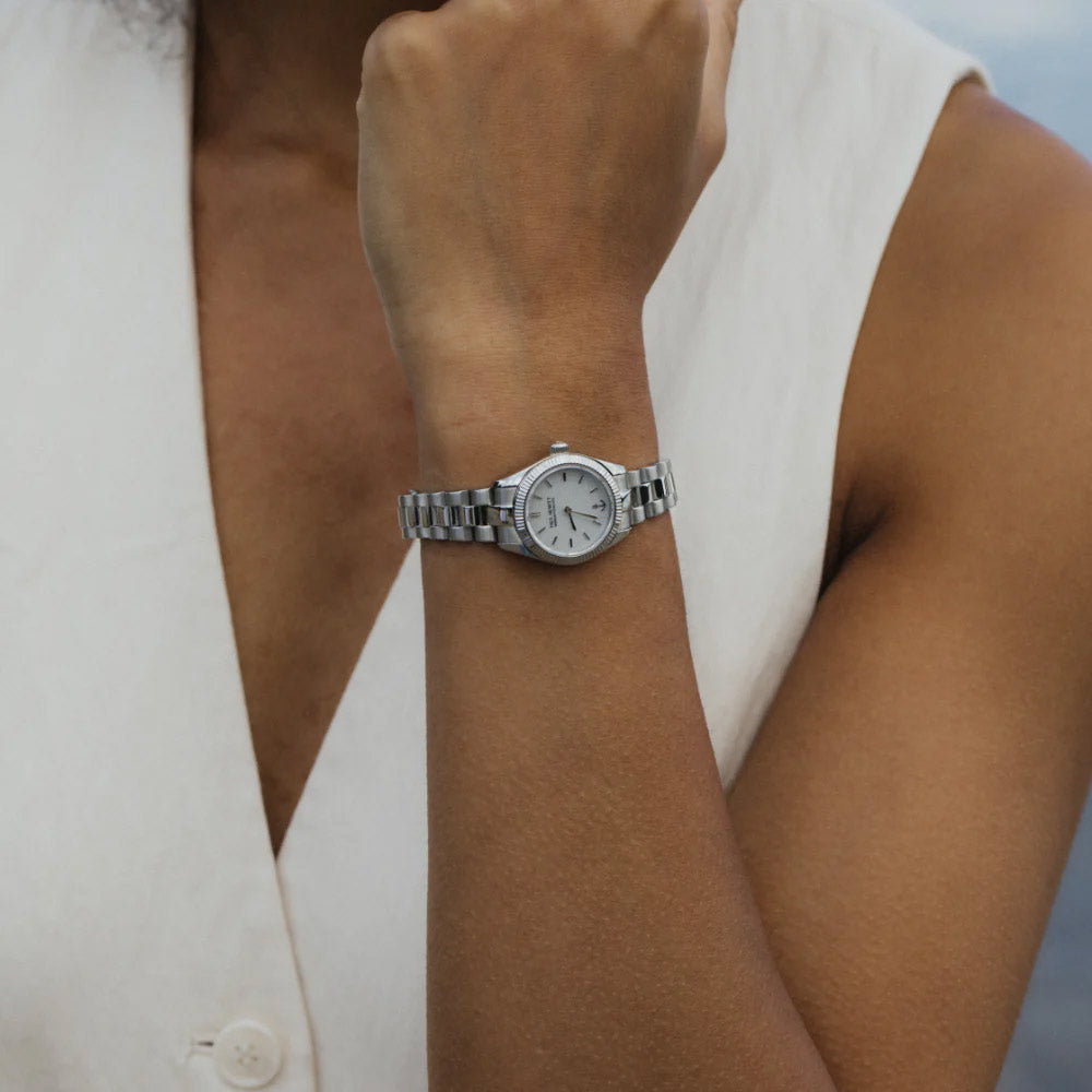Paul Hewitt Petit Soleil Round Silber Weiss - PH-W-1181