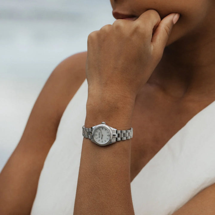 Paul Hewitt Petit Soleil Round Silber Weiss - PH-W-1181