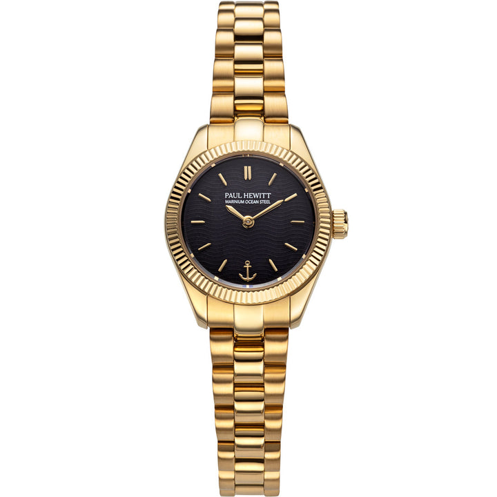 Paul Hewitt Petit Soleil Round Gold Schwarz - PH-W-1182