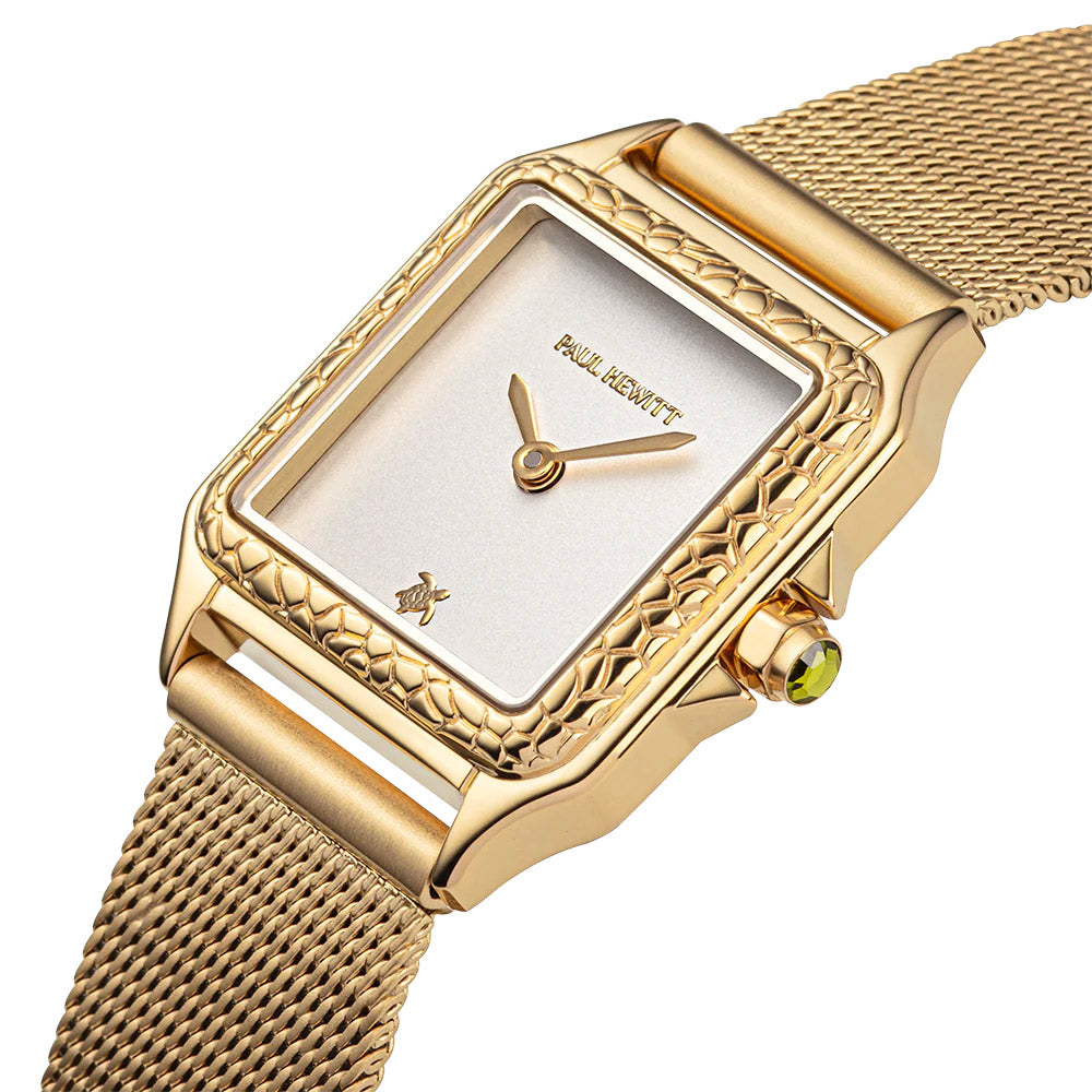 Paul Hewitt Petite Tortue White &amp; Gold - PH-W-2027