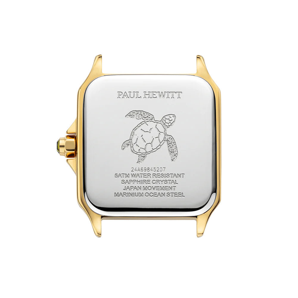Paul Hewitt Petite Tortue White &amp; Gold - PH-W-2027