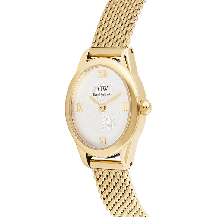 Daniel Wellington Ophelia Mini Mesh White Gold - DW00100939