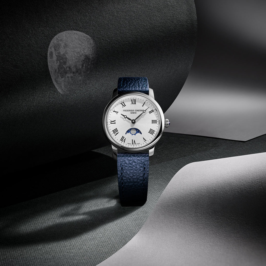 Frederique Constant Classics Slimline Ladies Moonphase - FC-206RS1S6