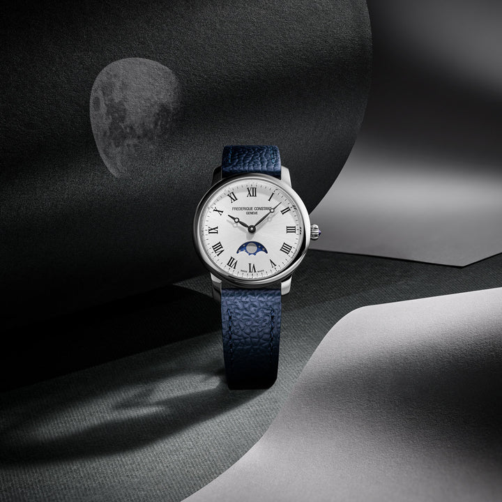 Frederique Constant Classics Slimline Ladies Moonphase - FC-206RS1S6