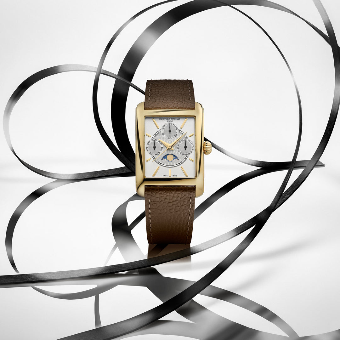 Frederique Constant Classics Carree Calendar Moonphase - FC-265S4C5