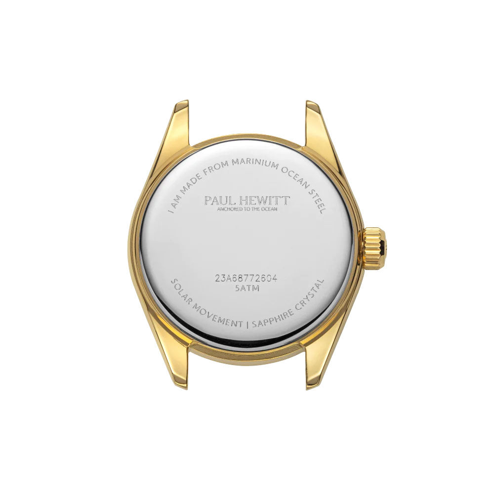 Paul Hewitt Petit Soleil Round Gold Weiss - PH-W-1180