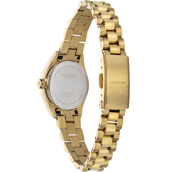 Paul Hewitt Petit Soleil Round Gold Weiss - PH-W-1180
