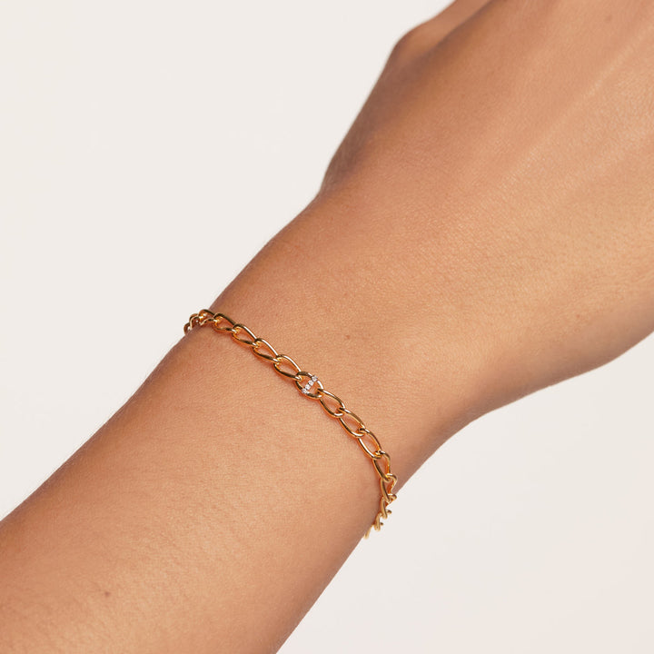 P D Paola Letter I Armband - PU01-546-U