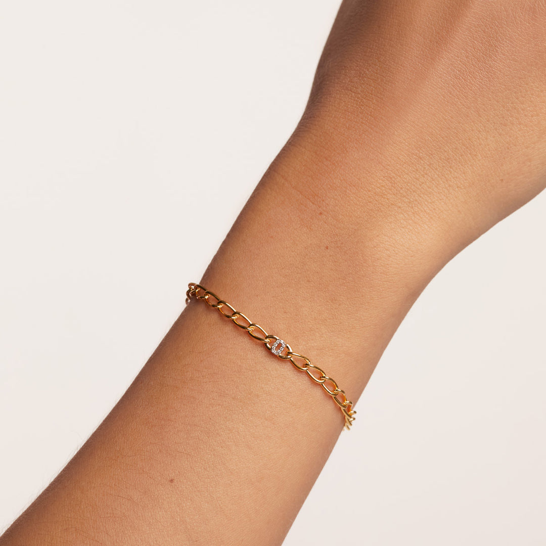 P D Paola Letter O Armband - PU01-552-U