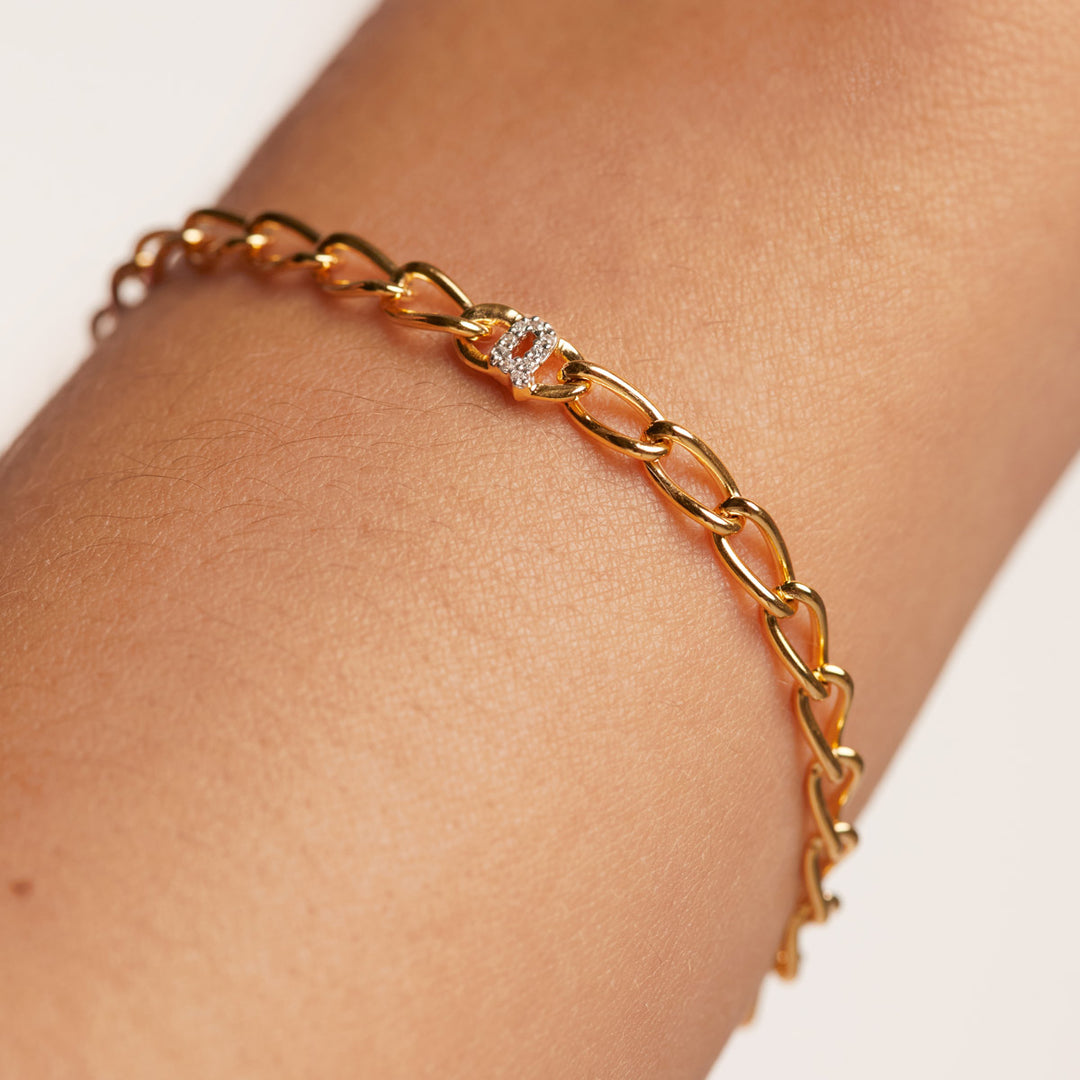 P D Paola Letter Q Armband - PU01-554-U