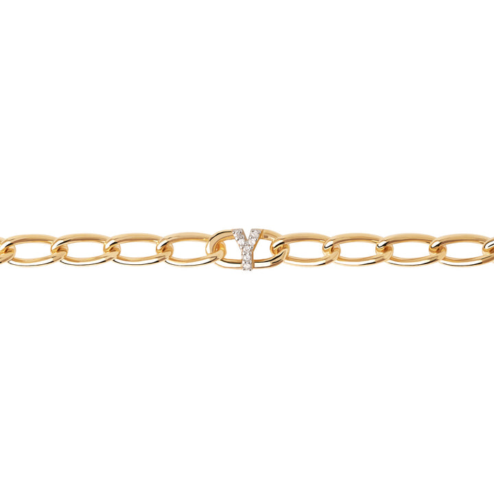P D Paola Letter Y Armband - PU01-562-U