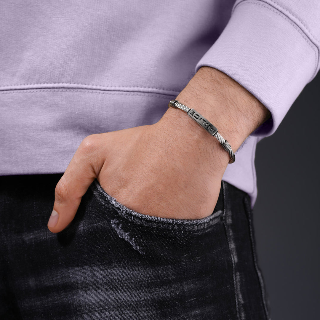 Police Quadro Armband - PEAGB0039901