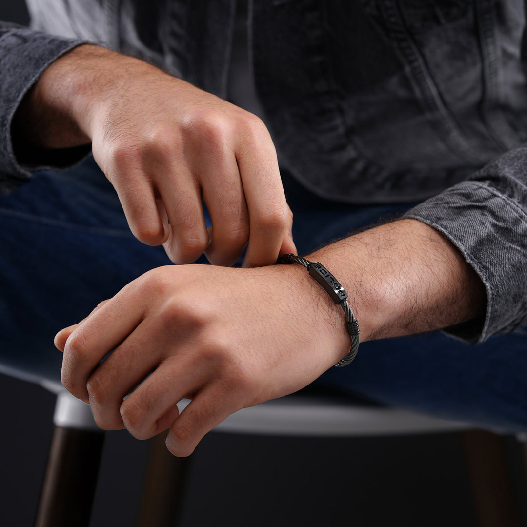 Police Quadro Armband - PEAGB0039902