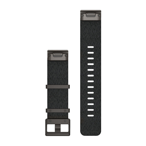 Garmin MARQ QuickFit 22 Jacquard Weave Nylon Black Band - 010-12738-03