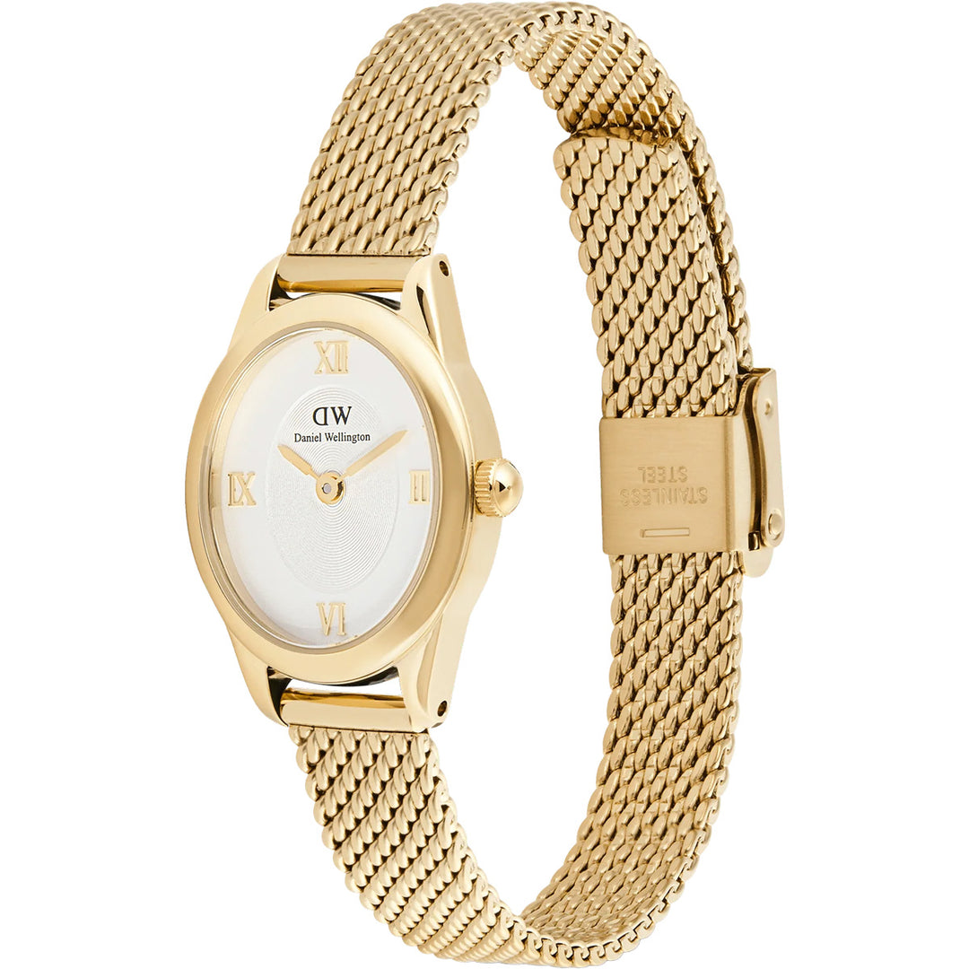 Daniel Wellington Ophelia Mini Mesh White Gold - DW00100939