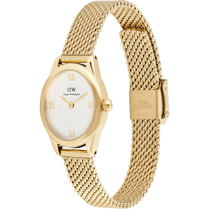 Daniel Wellington Ophelia Mini Mesh White Gold - DW00100939