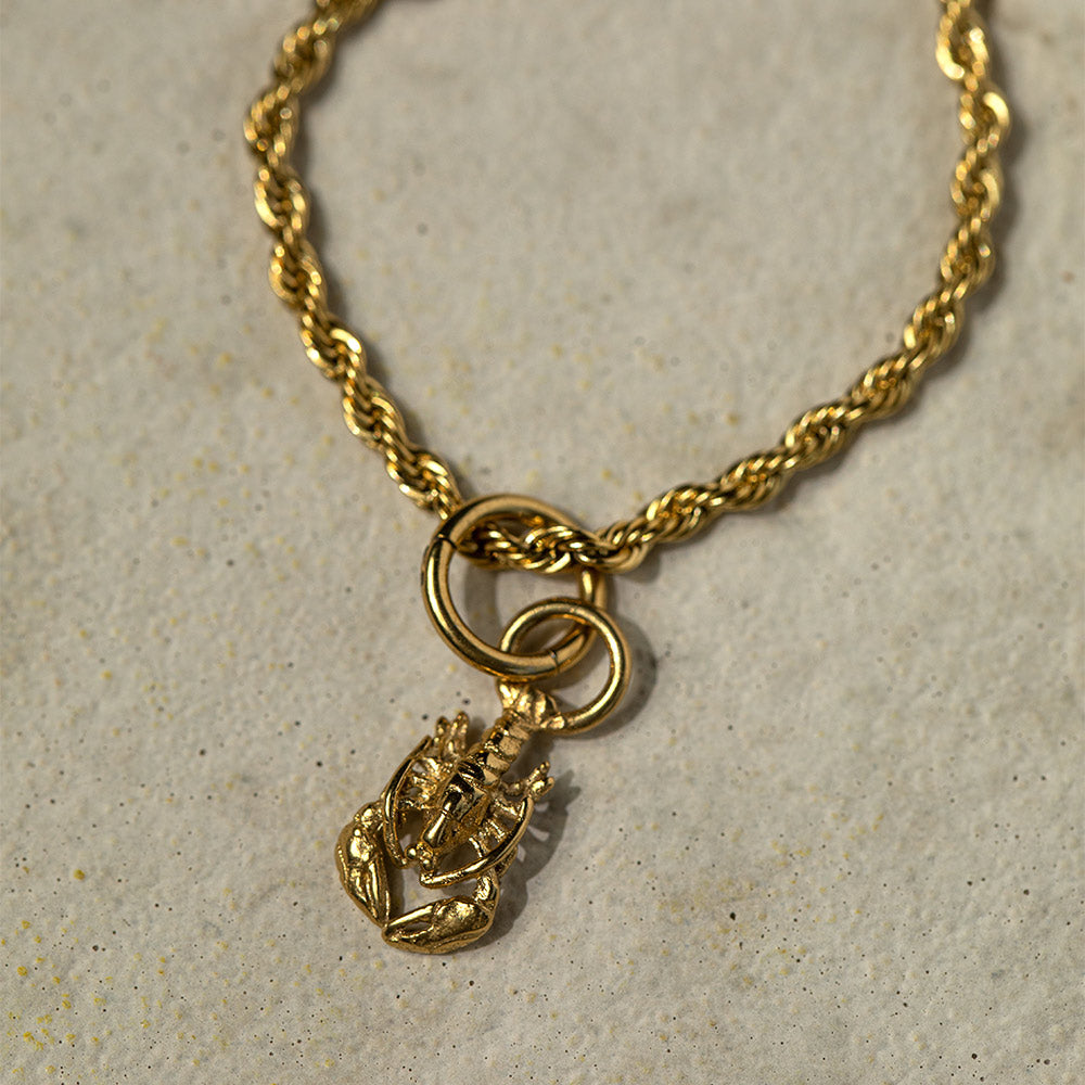 Paul Hewitt Charm Armkette Rope Chain Gold - PH-JE-0453