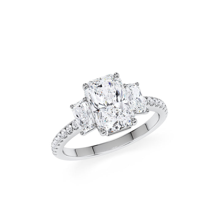 Luxoia Platinum Classics Ring - RU-1860-1