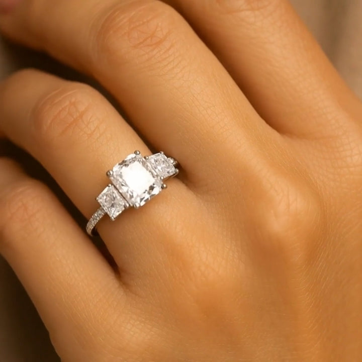 Luxoia Platinum Classics Ring - RU-1860-1