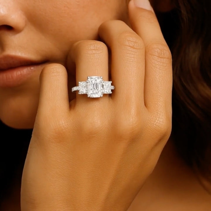 Luxoia Platinum Classics Ring - RU-1860-1