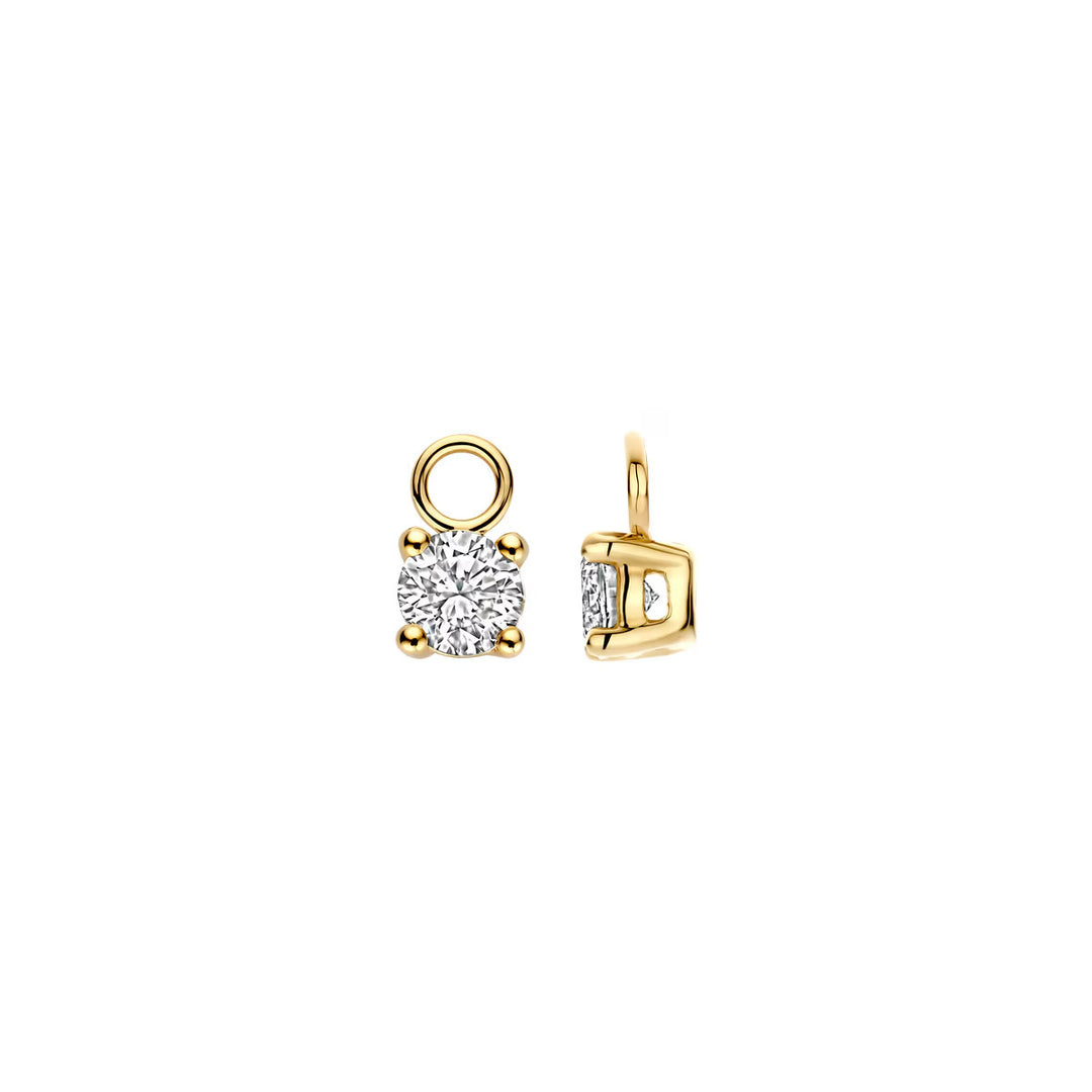 Blush Lab Diamonds Ohr Charms 14k Gelbgold - LG9000Y/S