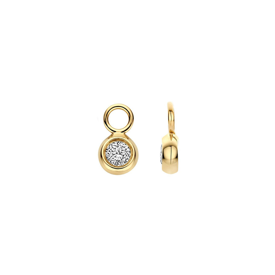 Blush Lab Diamonds Ohr Charms 14k Gelbgold - LG9002Y/S