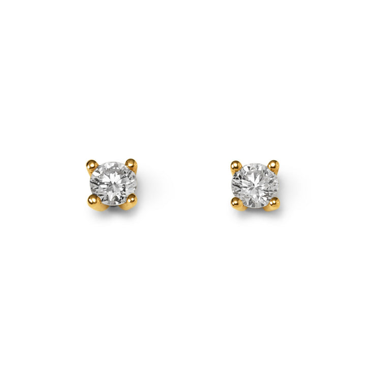 HK Diamonds Ohrstecker Gelbgold 750/18k