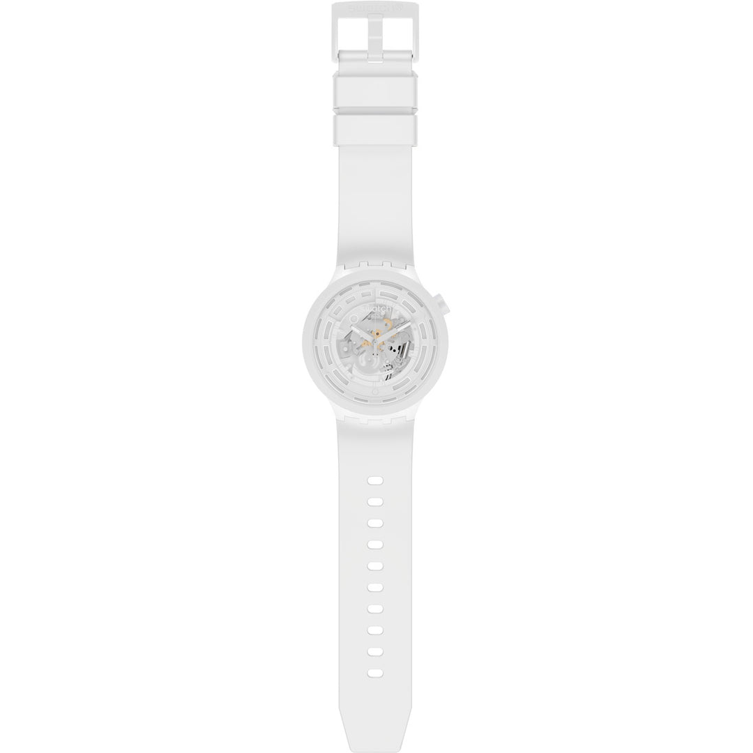 Swatch Big Bold Bioceramic Next White - SB03W100