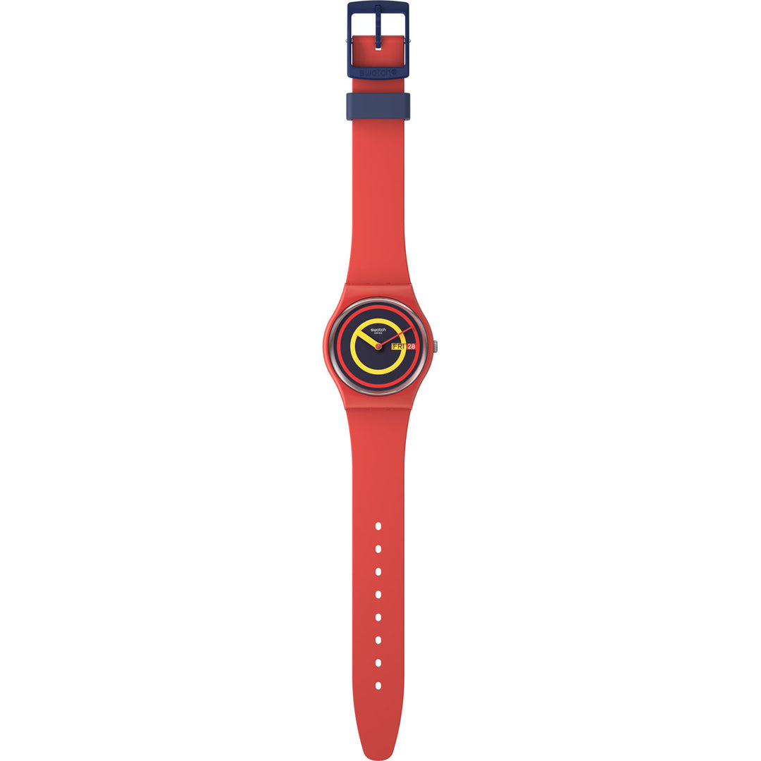 Swatch Concentric Red - SO28R702