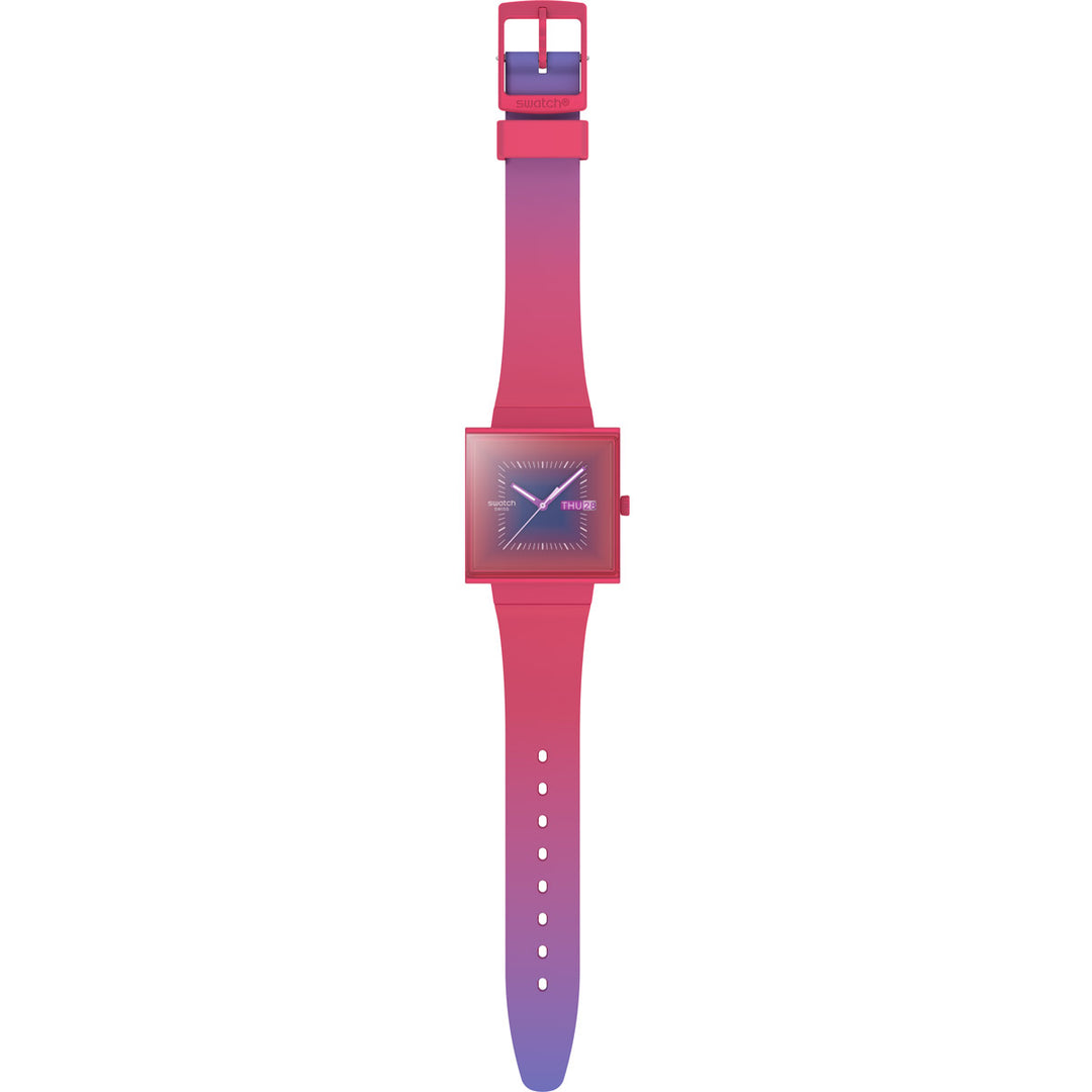 Swatch Squarely Berry - SO34R700