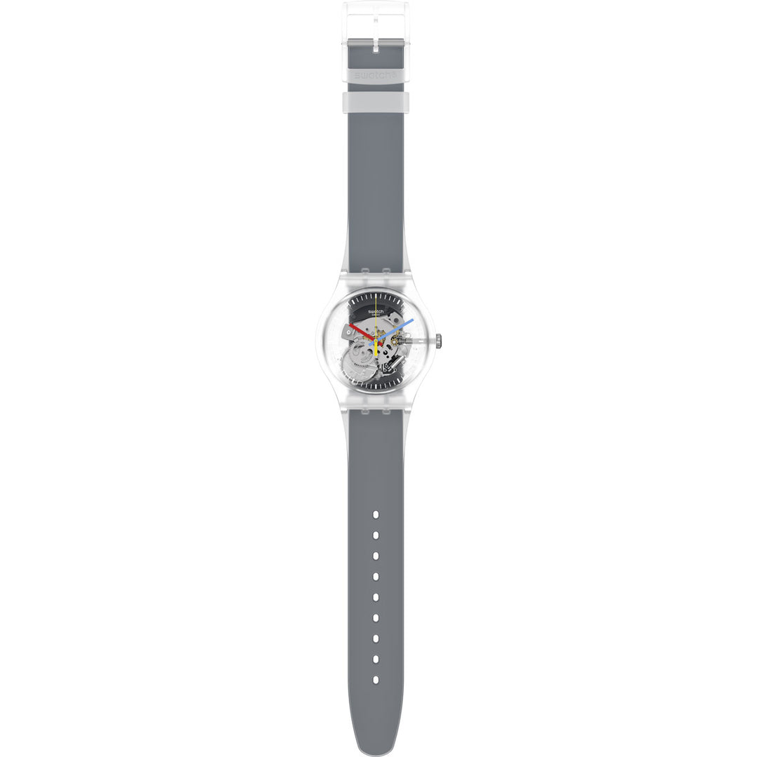 Swatch Clearly Black Striped - SUOK157