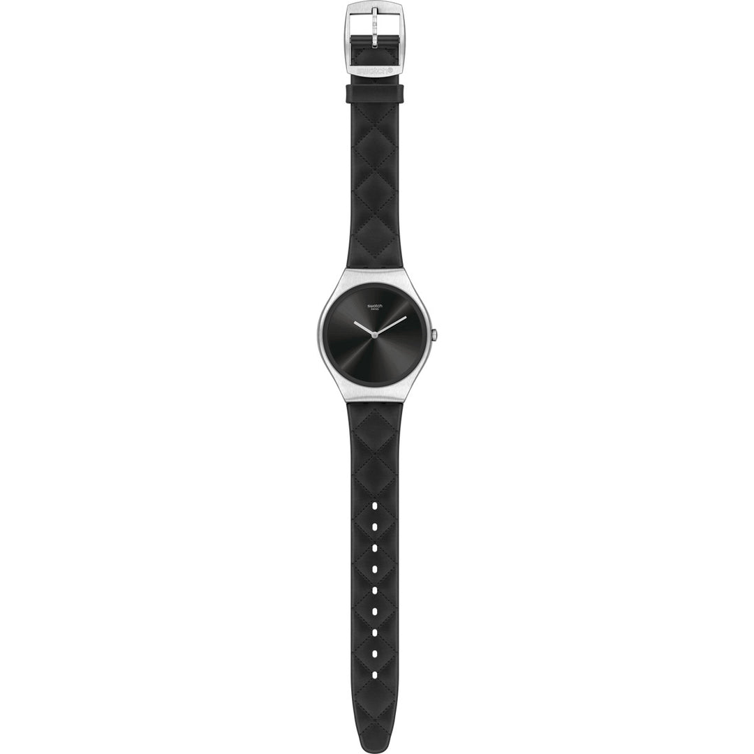 Swatch Black Quilted - SYXS136
