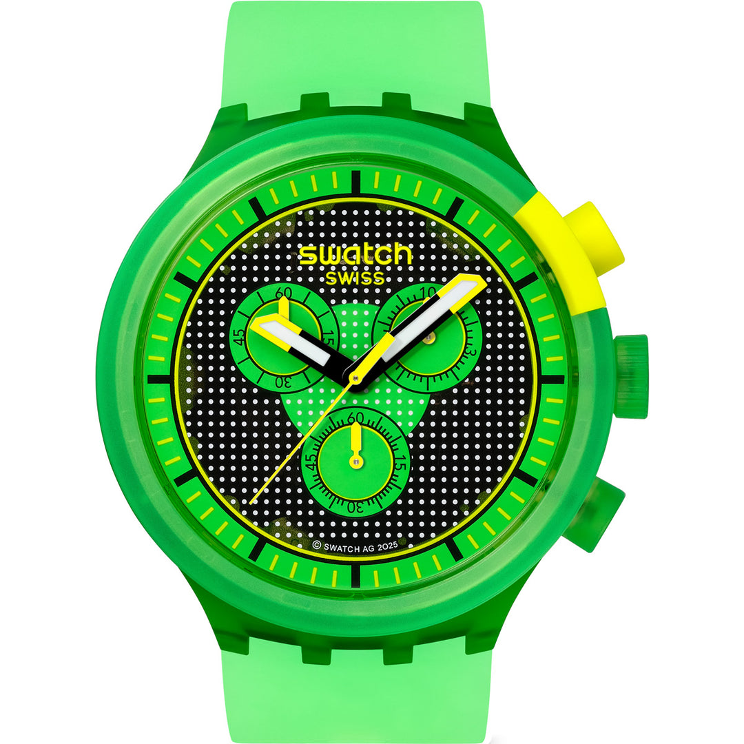 Swatch Glowingly Green - SB02G100