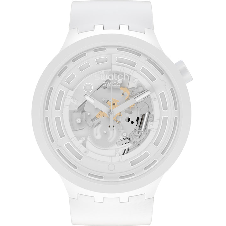 Swatch Big Bold Bioceramic Next White - SB03W100