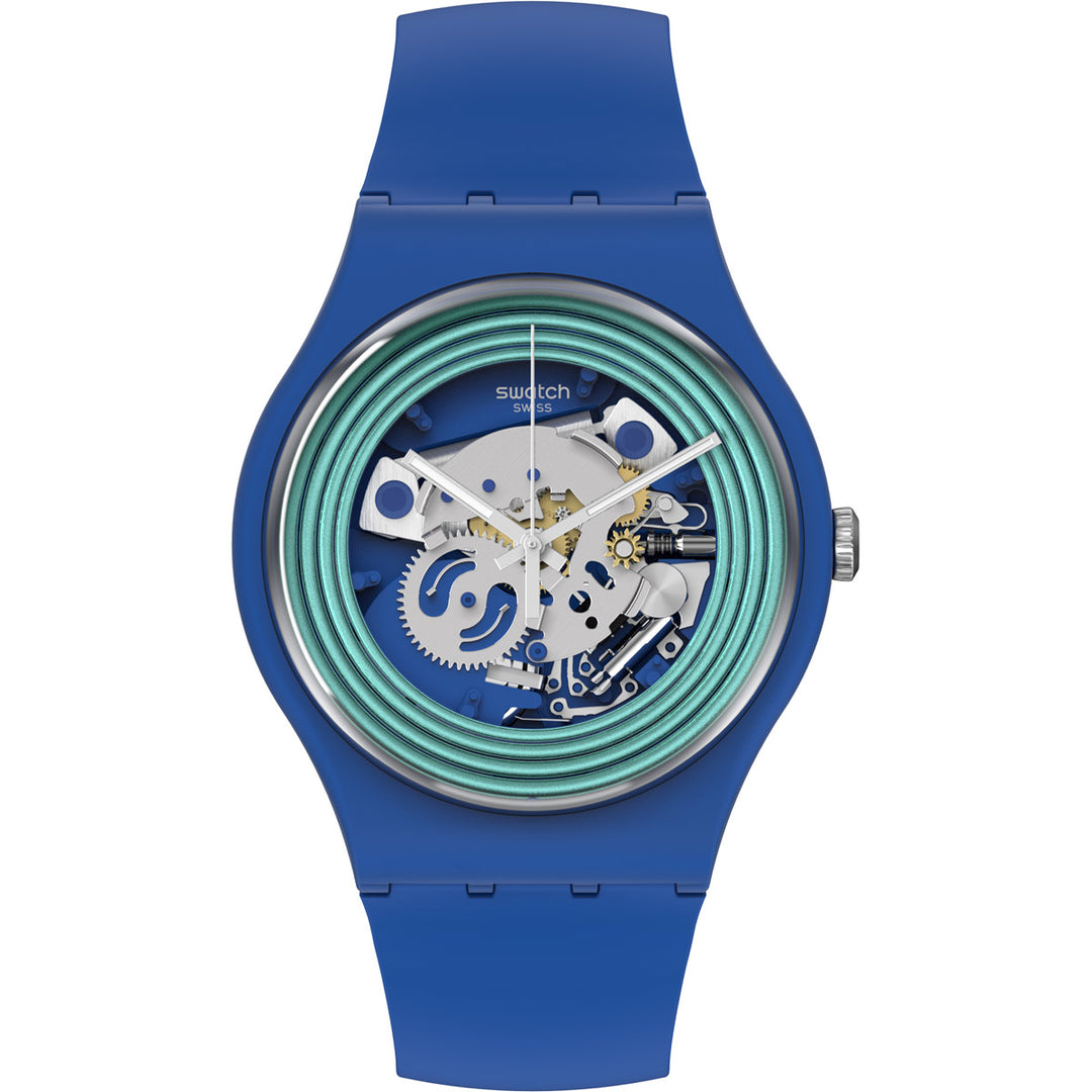 Swatch One More Thing Blue Rings - SO29N104