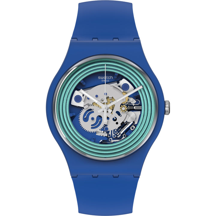 Swatch One More Thing Blue Rings - SO29N104