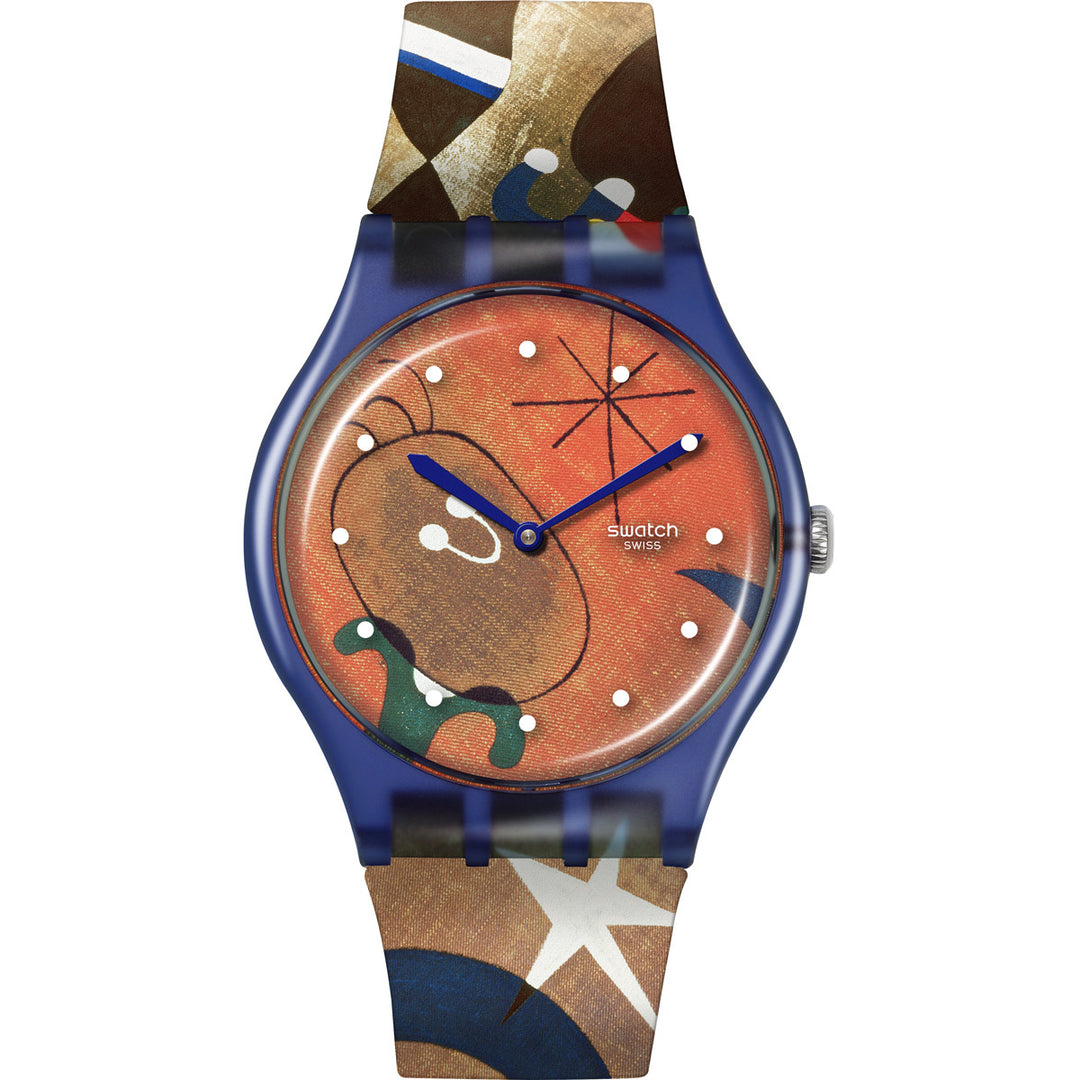 Swatch Miro's Woman & Bird in the Moonlight - SO29Z136