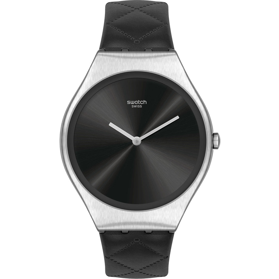 Swatch Black Quilted - SYXS136
