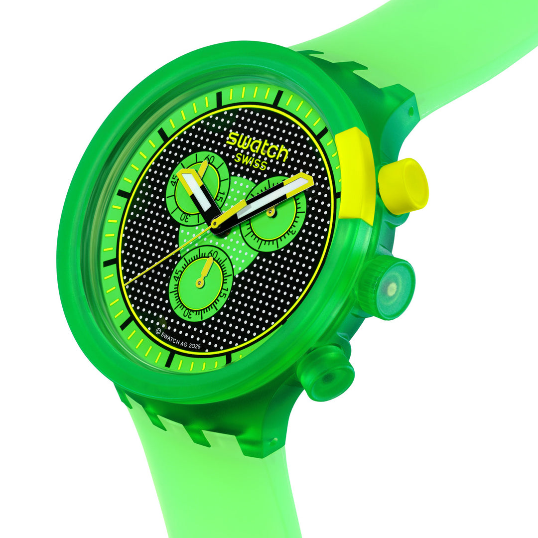 Swatch Glowingly Green - SB02G100