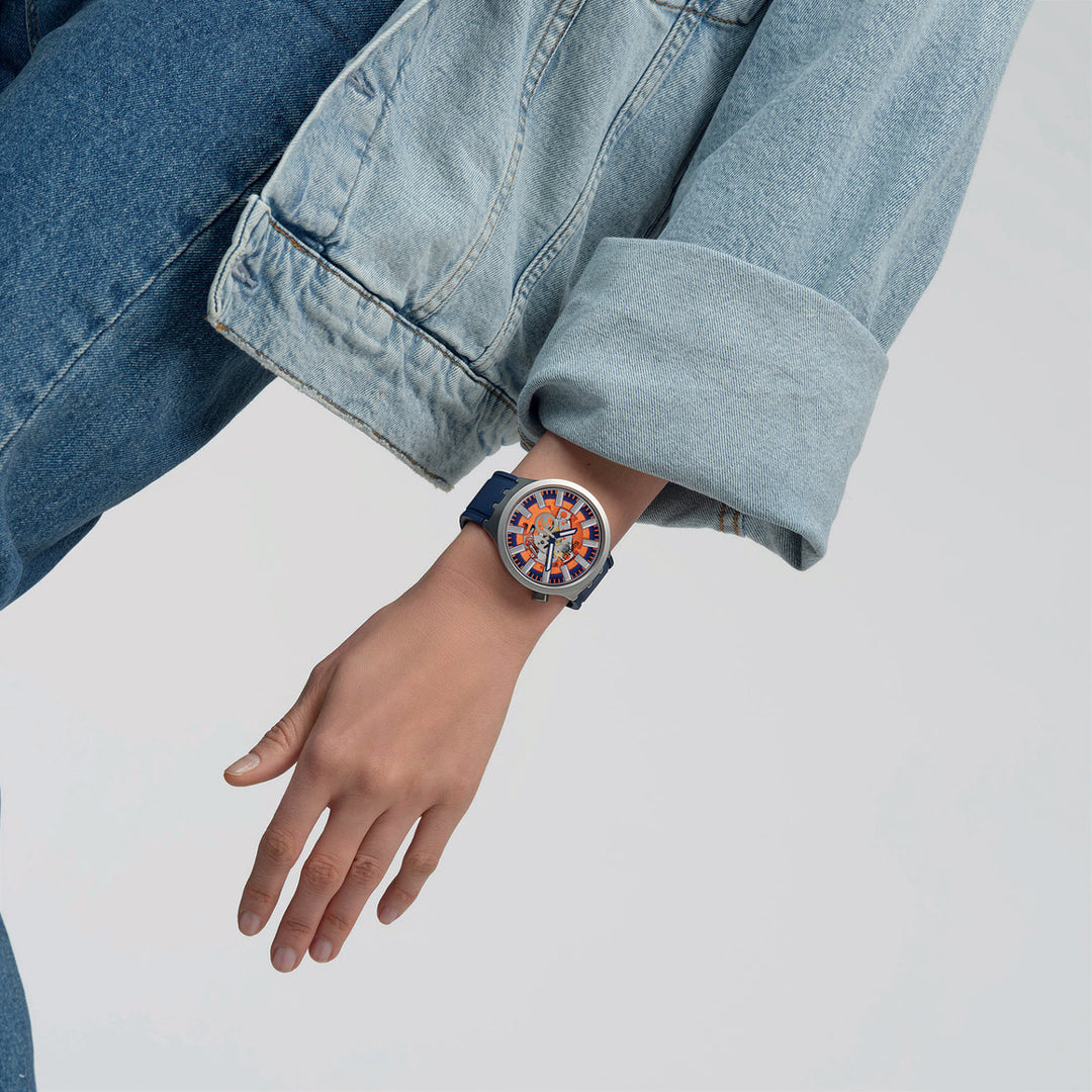 Swatch Orange in The Works - SB07S114