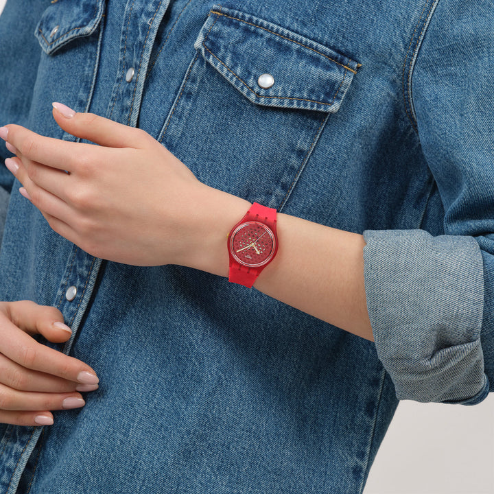 Swatch Love in Scarlet - SO28Z122