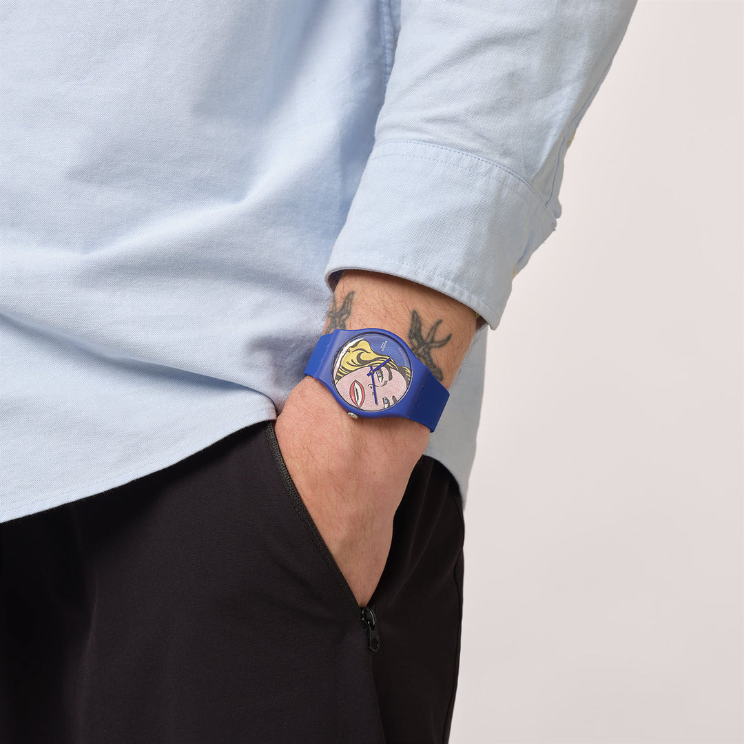 Swatch Girl by Roy Lichtenstein - SUOZ352