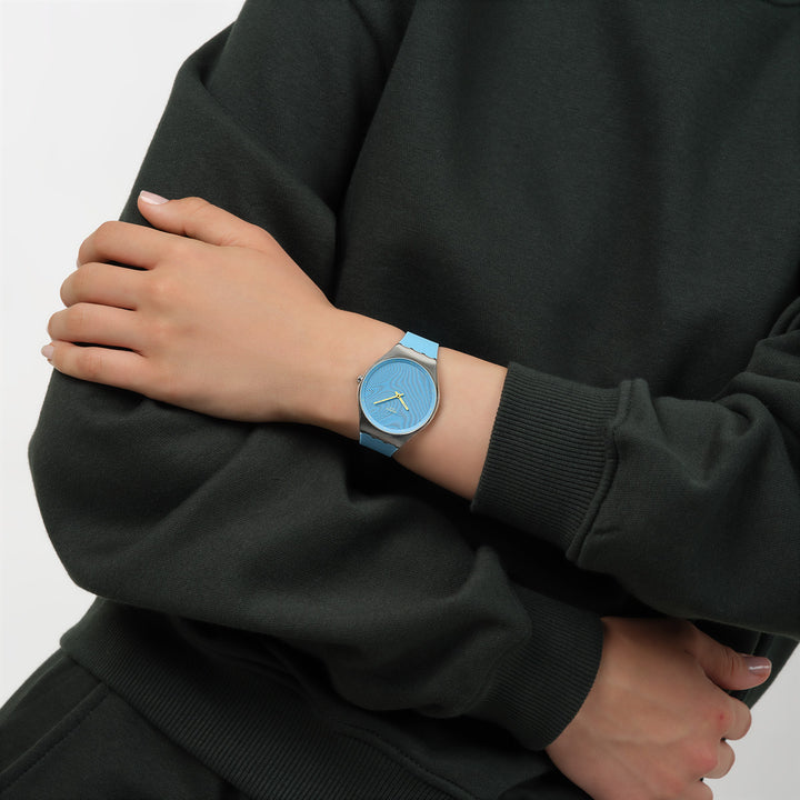 Swatch Iridescently Blue - SYXS164