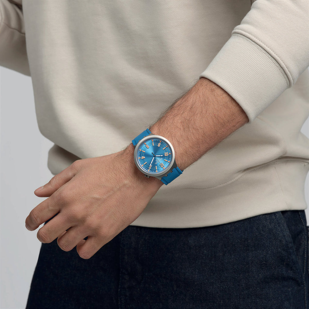 Swatch Blue in The Works - SB07S115